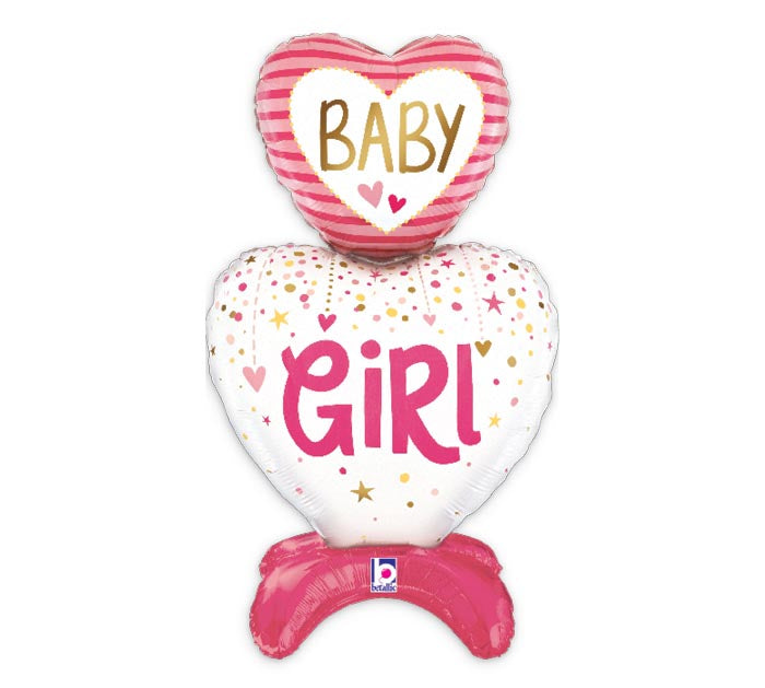 StandUps Baby Girl Hearts 25300