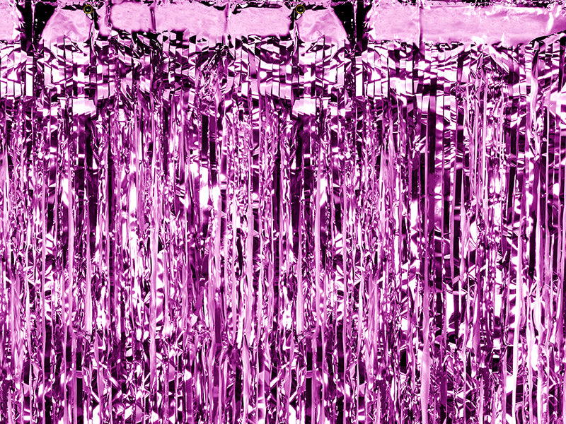 Party Curtain, Purple, 2.95 x 8.2 ft