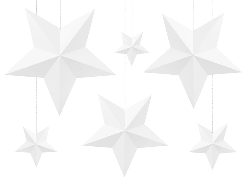 Decoration Stars White - DWG1-008