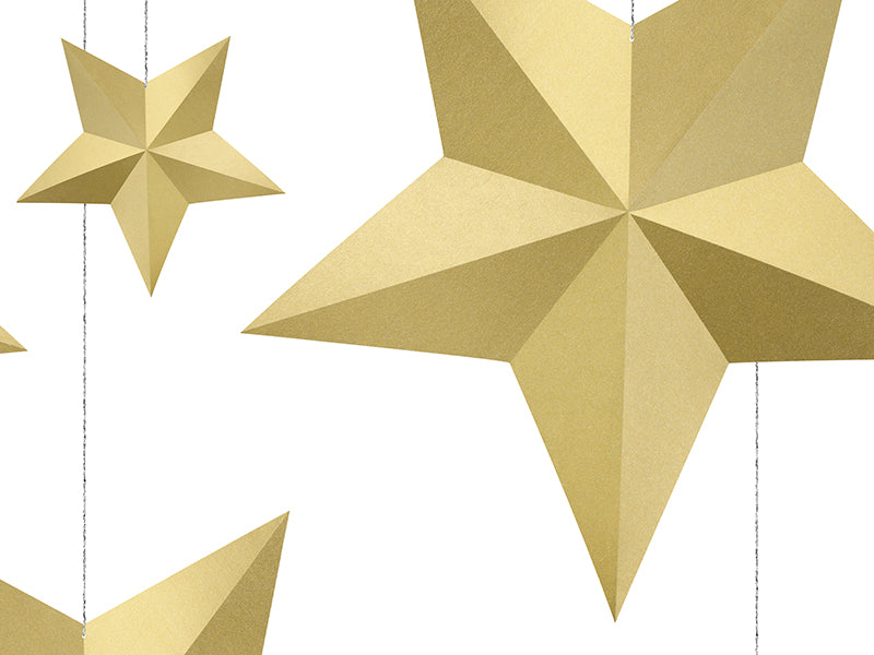 Decoration Stars Gold - DWG1-019