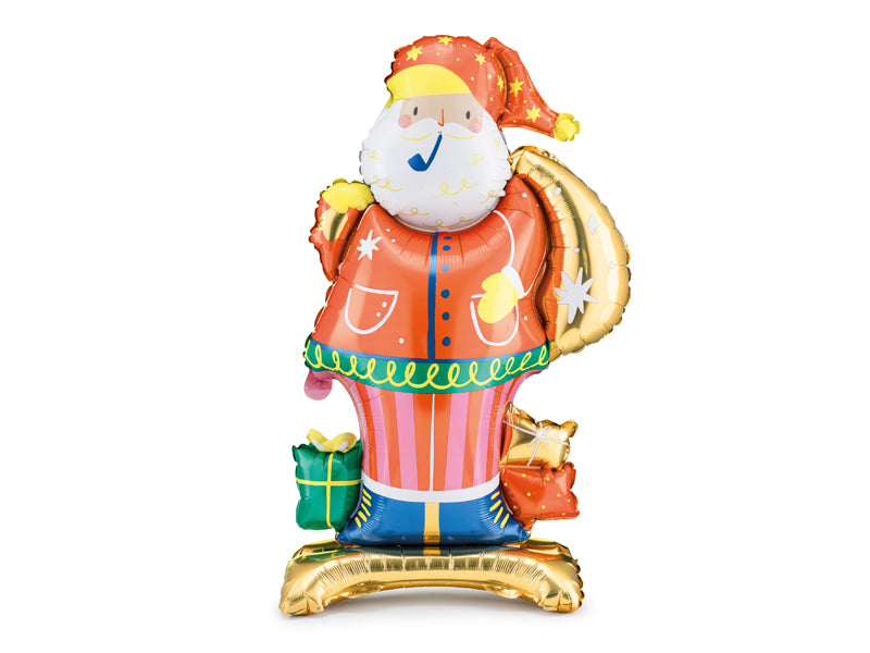 Standing Foil Balloon Santa Mix - FB160