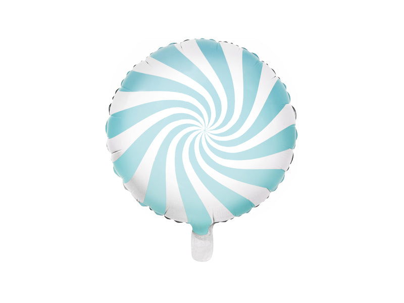 Foil Balloon Candy, 13.8in, light blue
