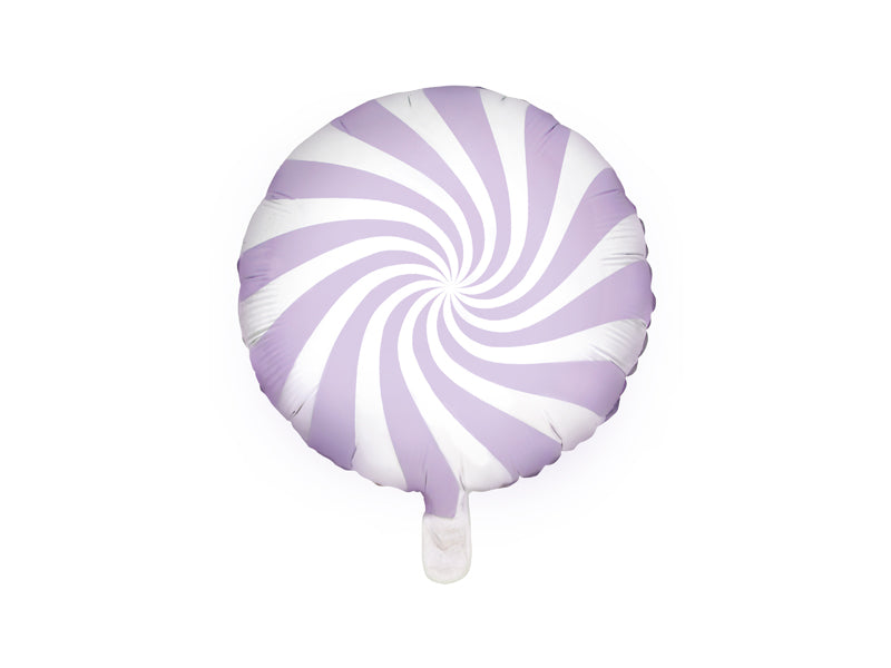 Foil Balloon Candy, 13.8 in, Light Lilac