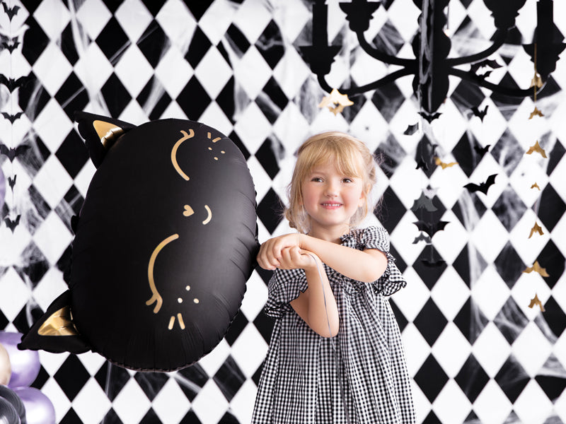 Foil Balloon Cat Black - FB84