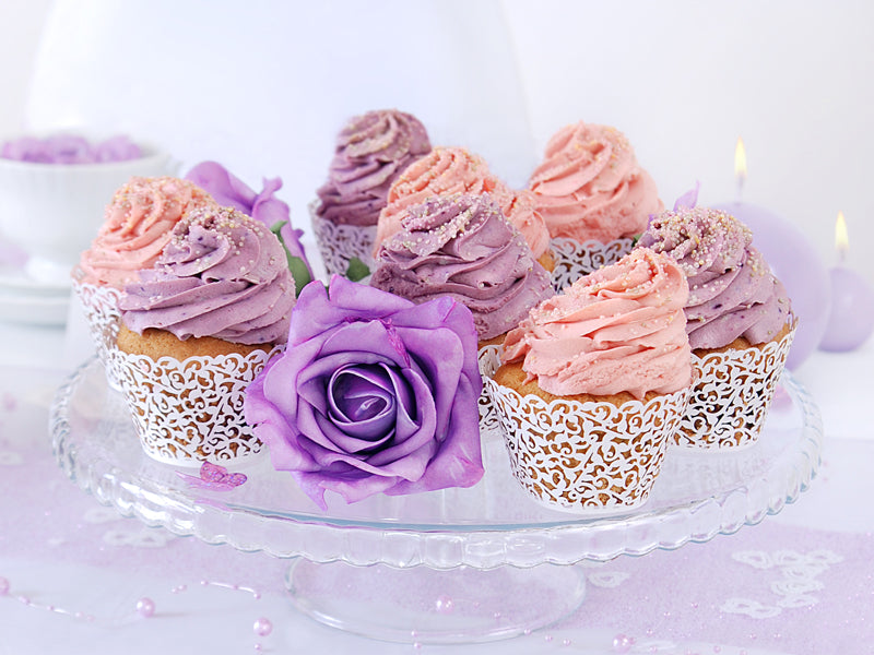 Cupcake Wrappers White - FM1