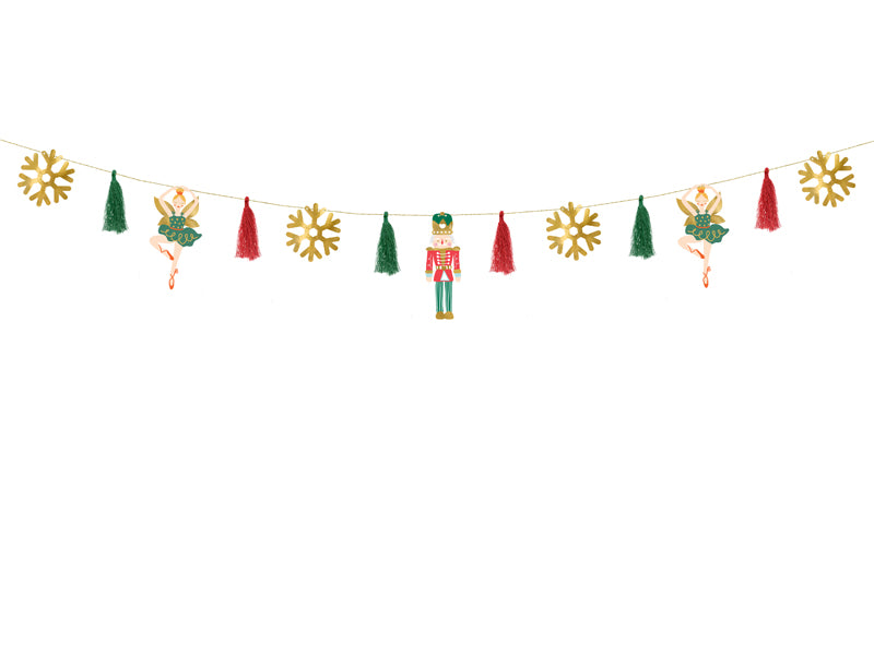 Paper Garland Nutcracker Mix - GL28