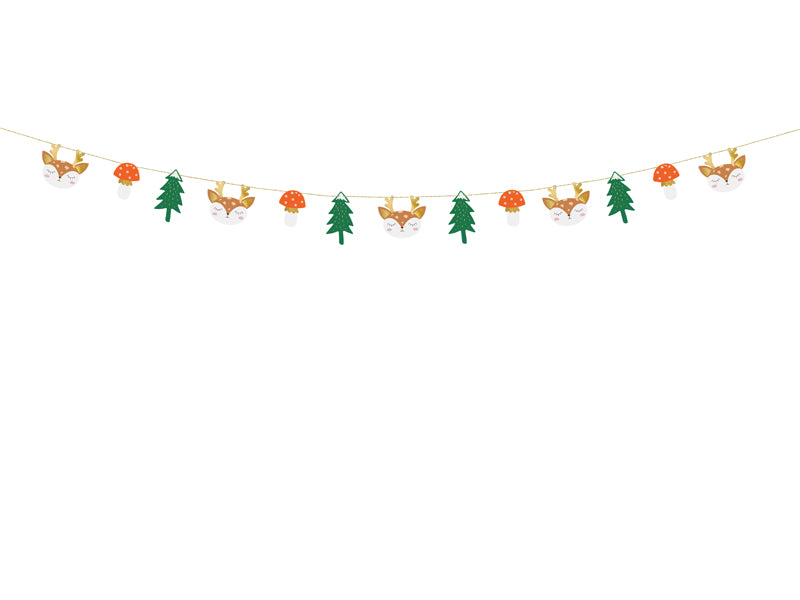 Paper Garland Forest Mix - GL29