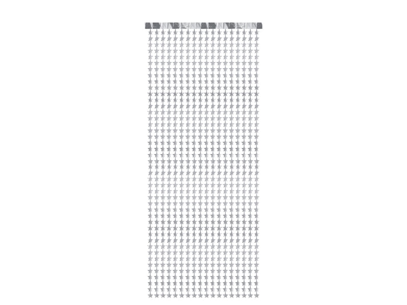 Party Curtain - Stars Silver - GNT4-018