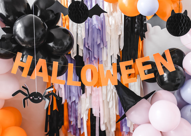 Banner Halloween Orange - GRL105