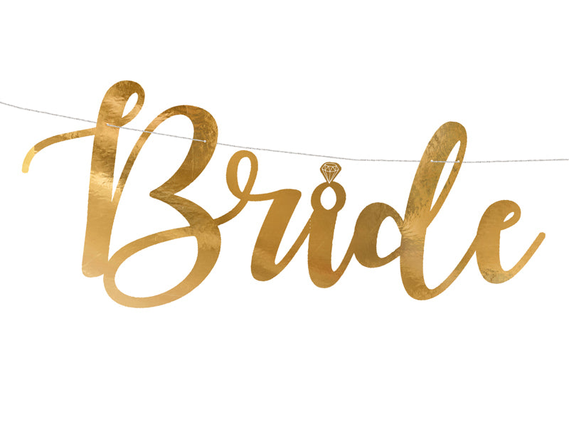 Banner Bride to Be Gold - GRL85-019M