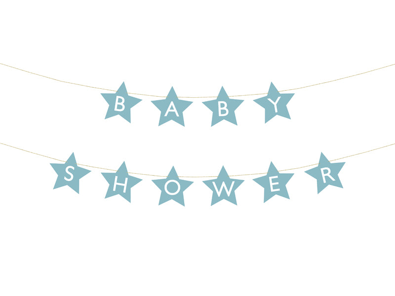 Banner Baby shower Light Blue - GRL97-001J