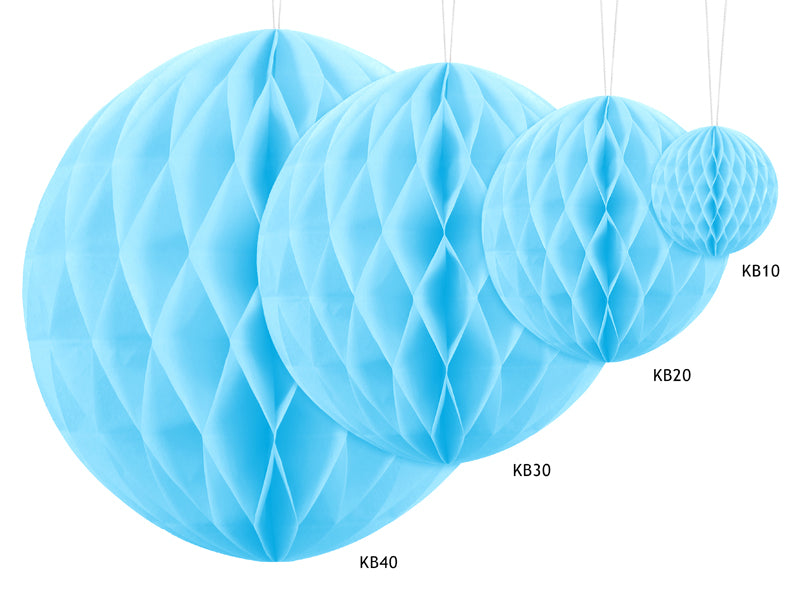 Honeycomb Ball Sky-Blue - KB20-011