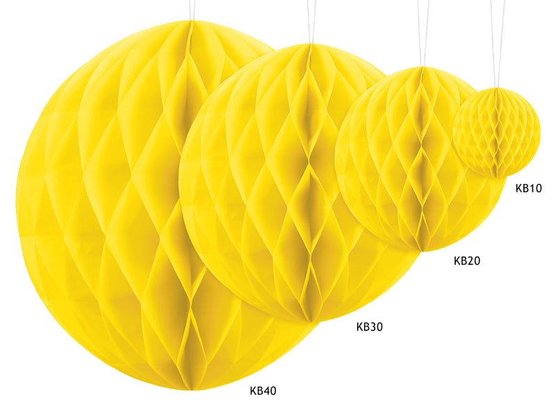 Honeycomb Ball Yellow - KB20-084