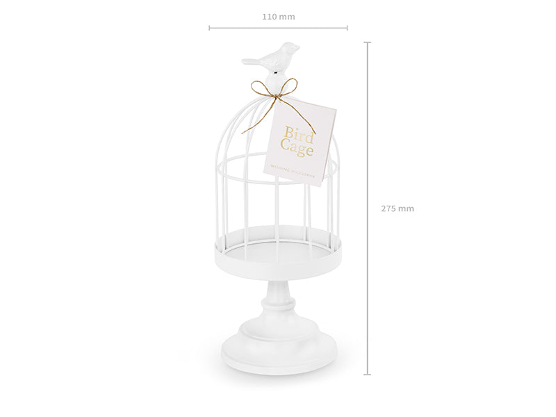 Decorative bird cage White - KLA1