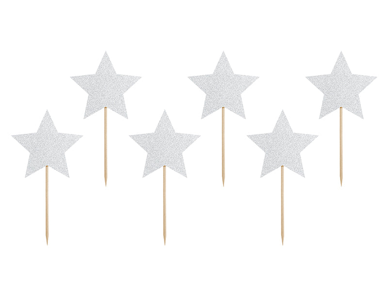 Cupcake Toppers Unicorn Stars - KPM19-018B