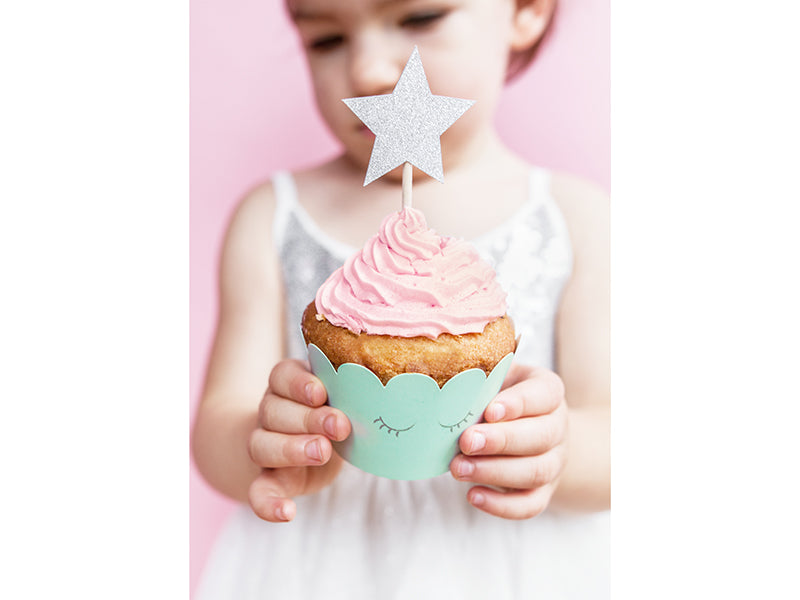 Cupcake Toppers Unicorn Stars - KPM19-018B