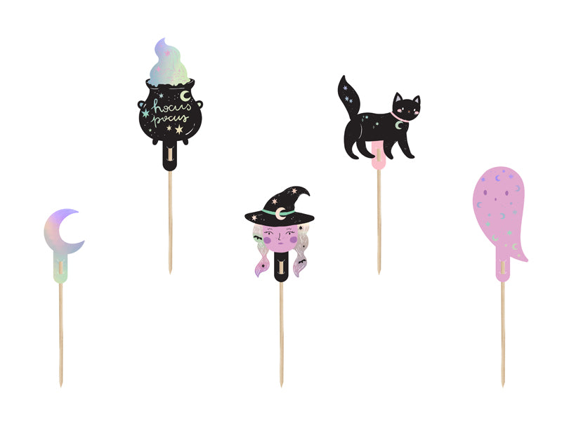 Cupcake toppers Halloween Mix - KPM33