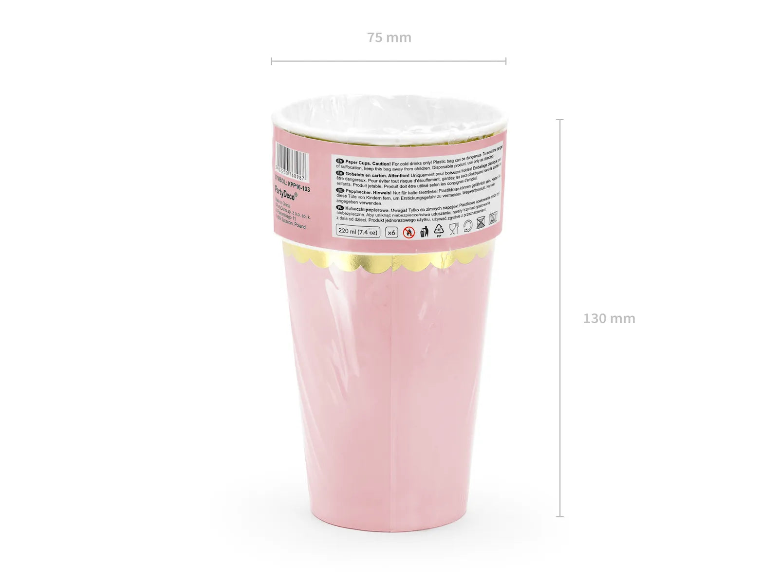 Cups Light Pink - KPP16-081J-EU2