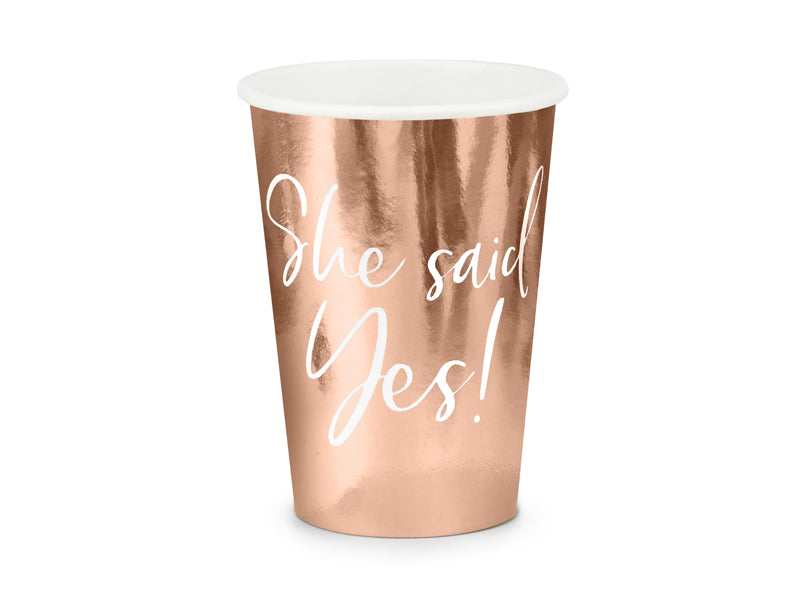 Cups She Said Yes! Rose Gold - KPP21-019R-EU2