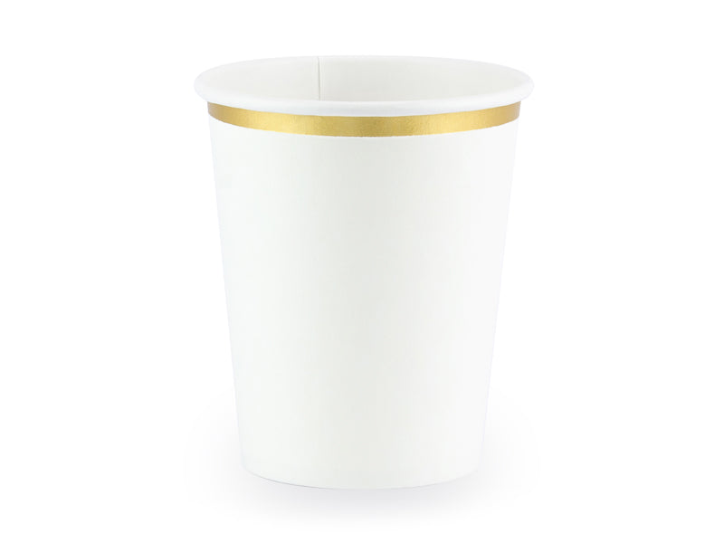 Cups, White, 8.8 fl oz