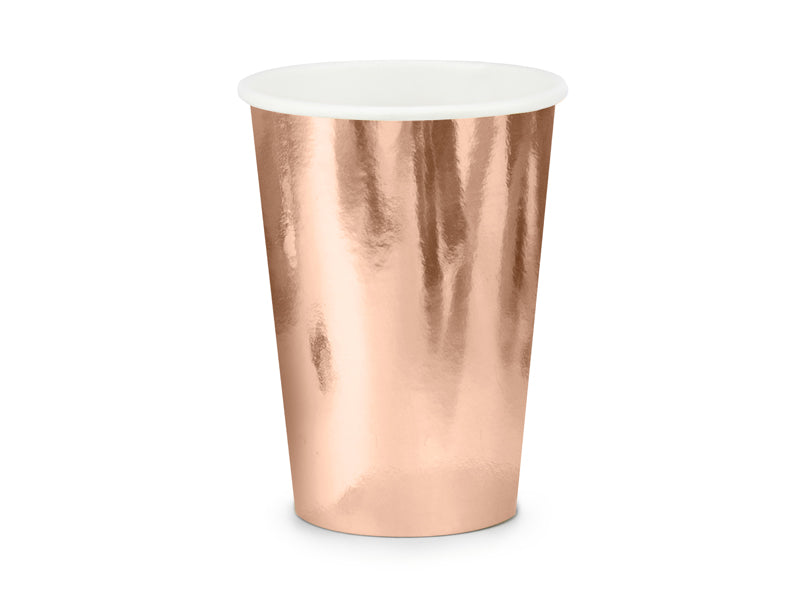 Paper Cups Rose Gold - KPP35-019R-EU2