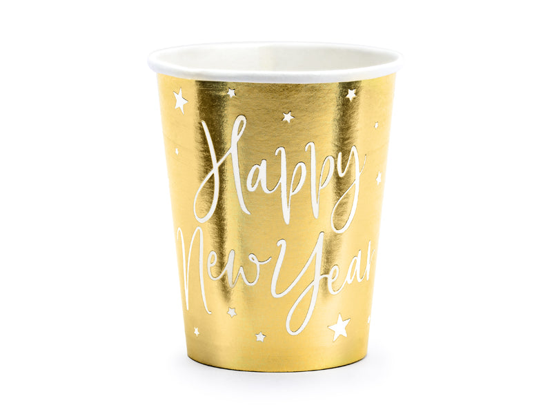 Cups Happy New Year Gold - KPP64-019M-EU2