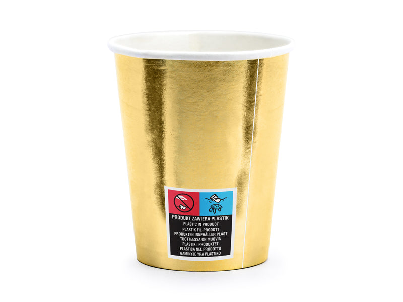 Cups Happy New Year Gold - KPP64-019M-EU2