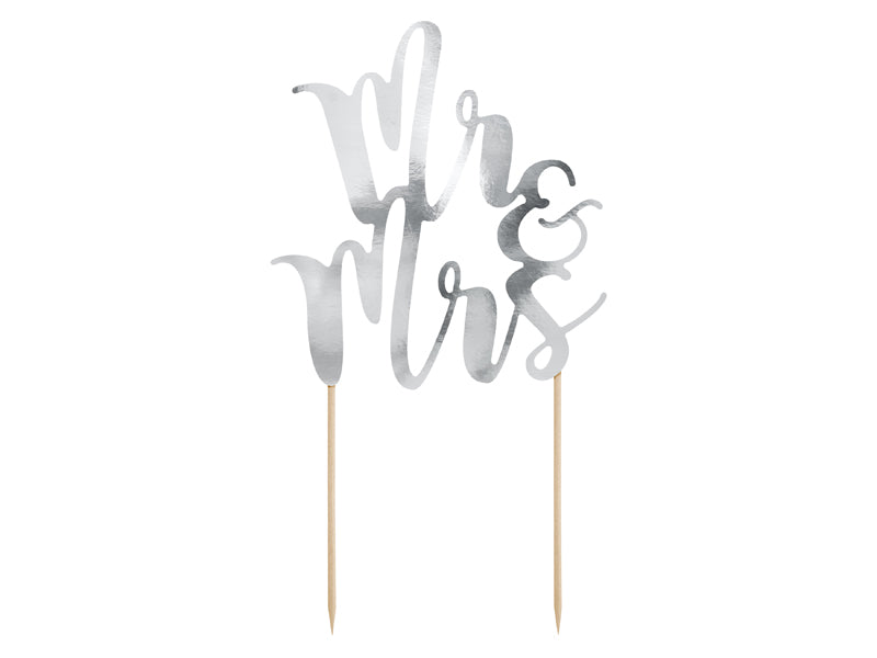 Cake Topper Mr&Mrs - KPT10-018M