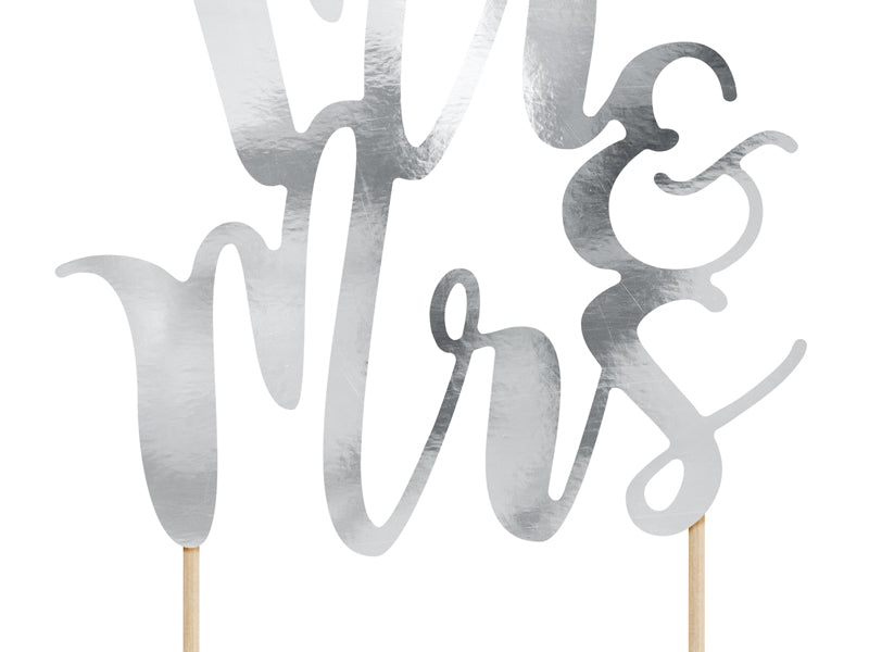 Cake Topper Mr&Mrs - KPT10-018M