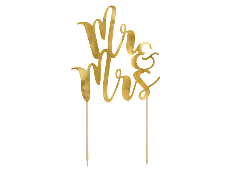 Cake Topper Mr&Mrs - KPT10-019M