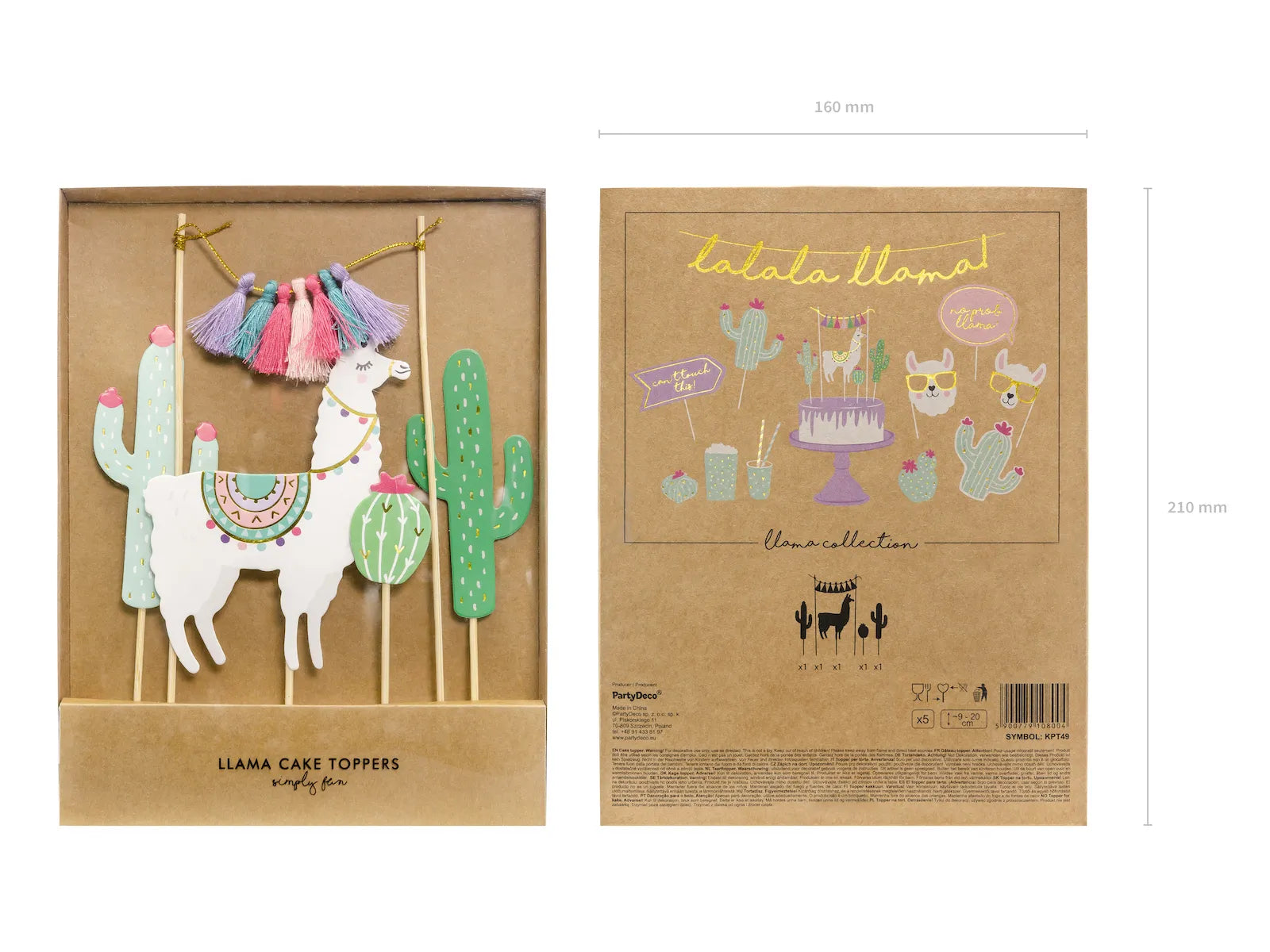 Cake Toppers Llama - KPT49