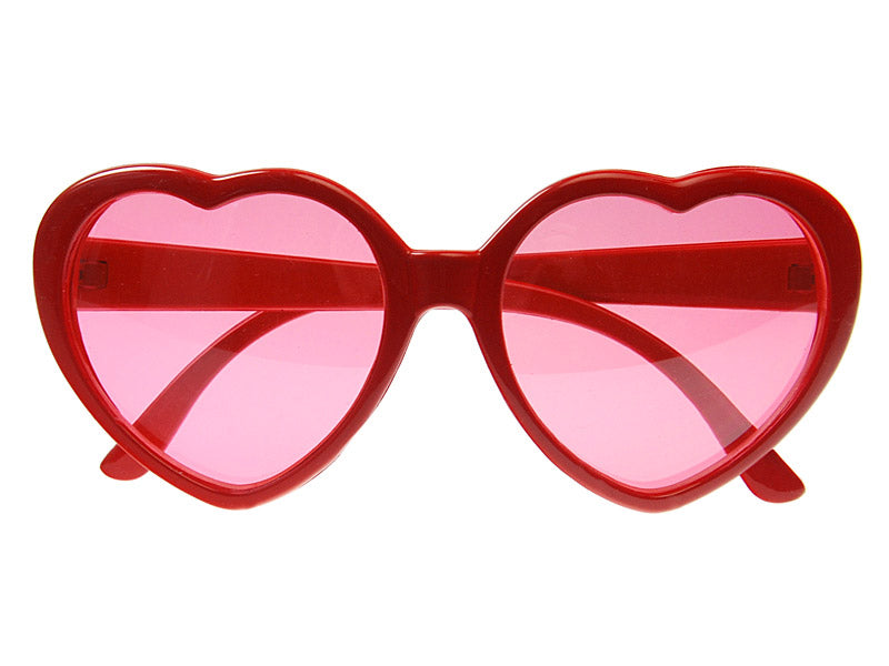 Glasses Hearts Red - OKR3-007