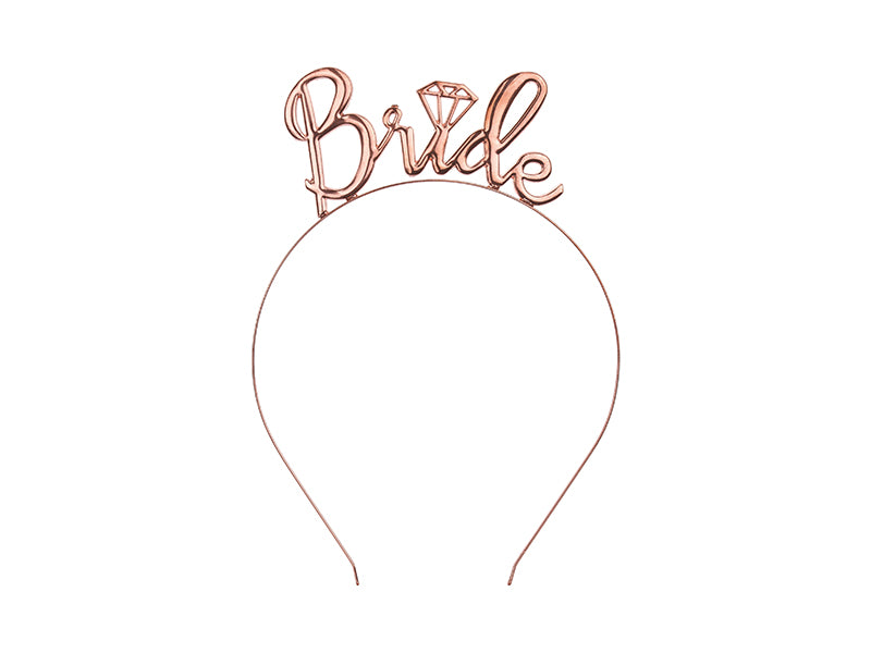 Headband Bride, rose gold