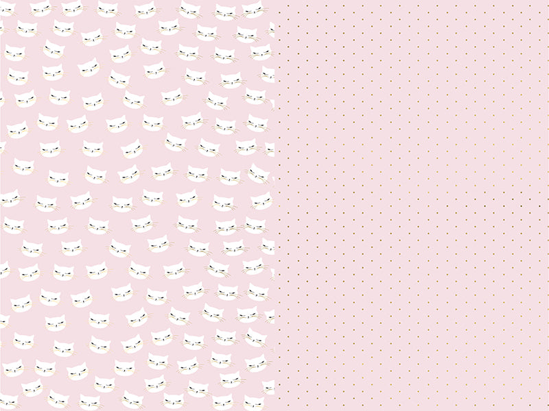 Wrapping Paper Cat, mix, 27.6 x 78.7 in