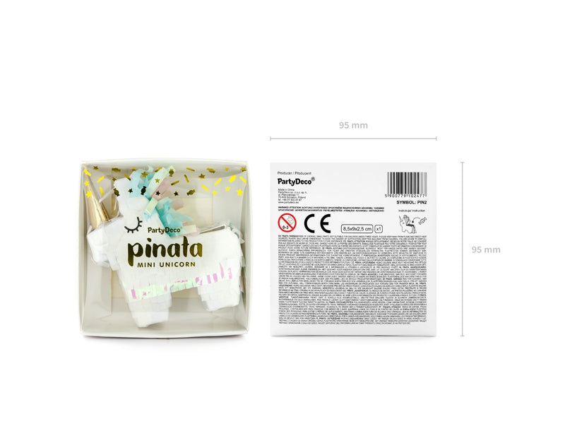 Pinata - Unicorn, 3.1x3.1x1.0in