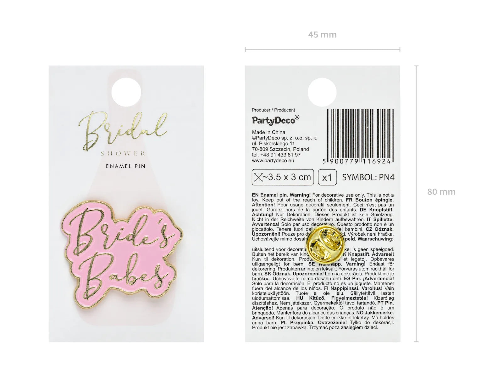 Enamel Pin "Bride's Babes" - PN4