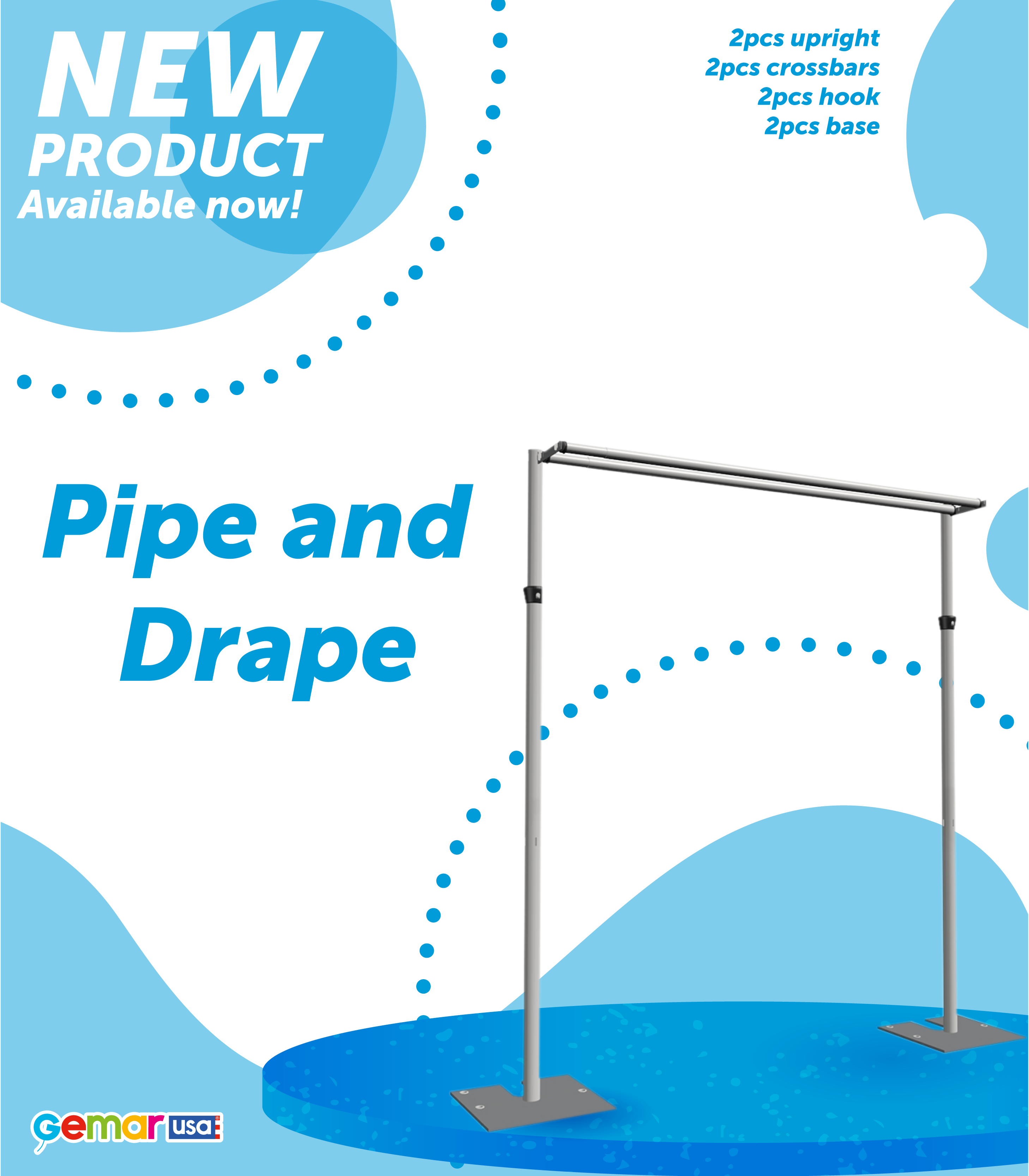 Pipe and Drape System