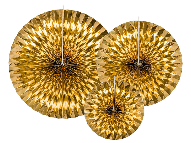 Decorative Rosettes Gold - RPK12-019M