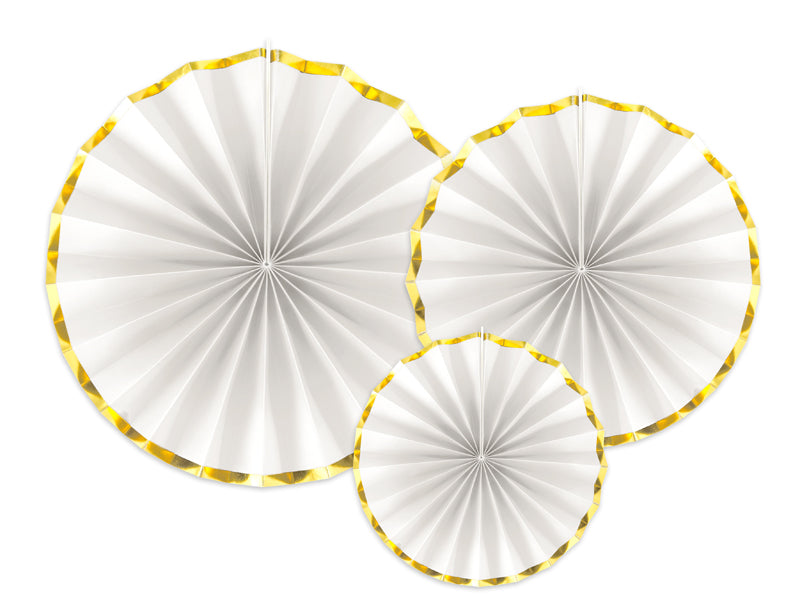 Decorative Rosettes White - RPK19-008