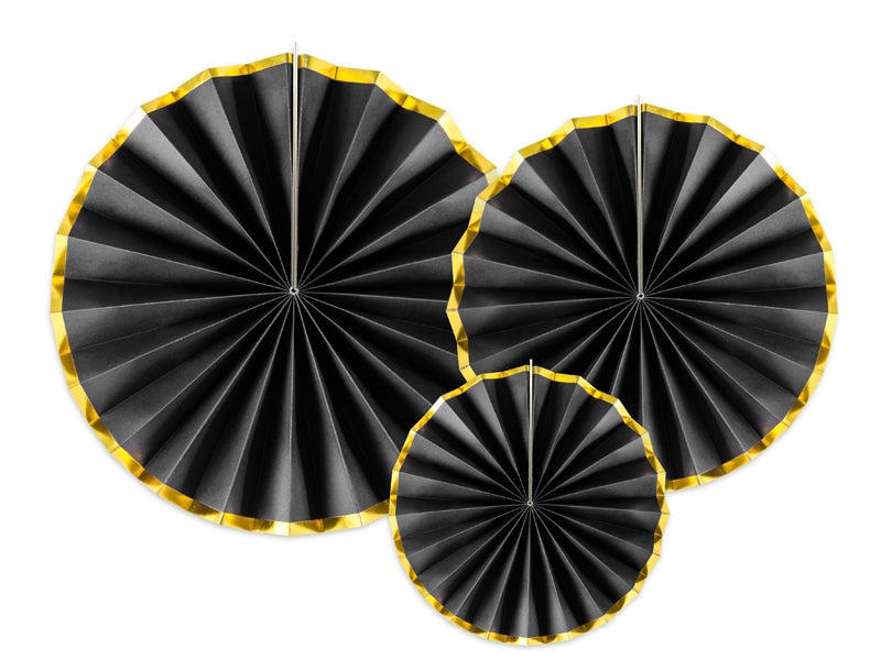 Decorative Rosettes Black - RPK19-010