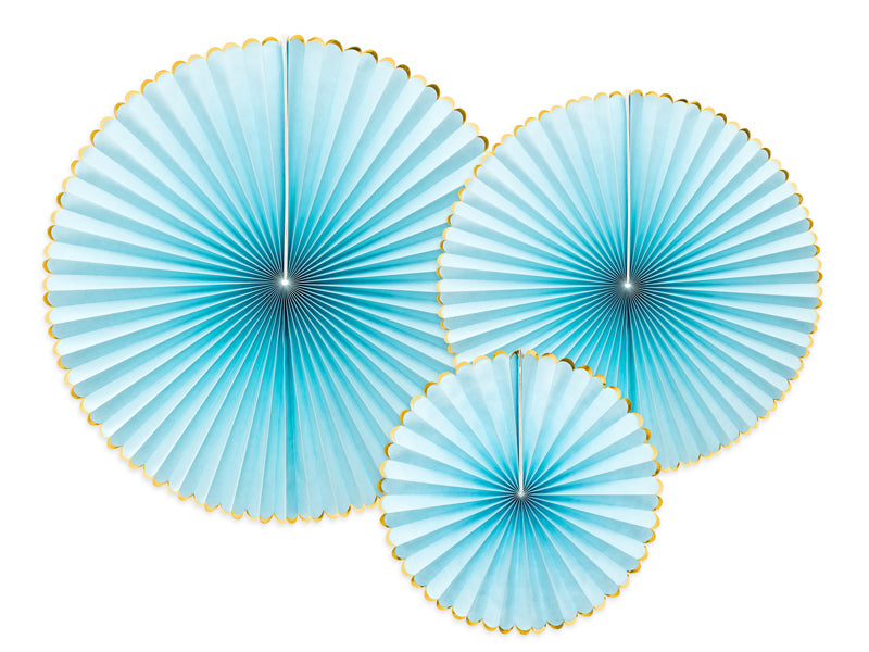 Decorative Rosettes Yummy Light Blue - RPK20-001J