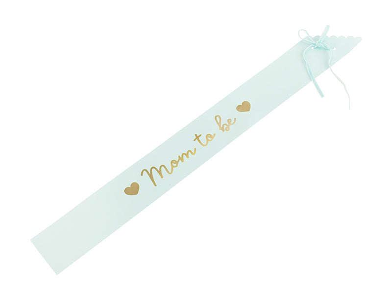 Sash Mom to be Light Tiffany Blue - SBS1-011TJ