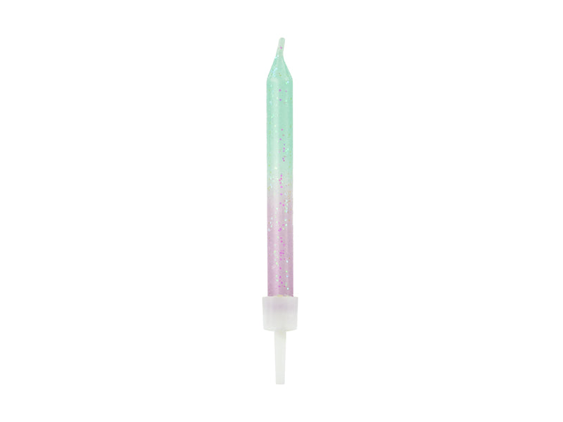 Birthday candles ombre, 2.4in