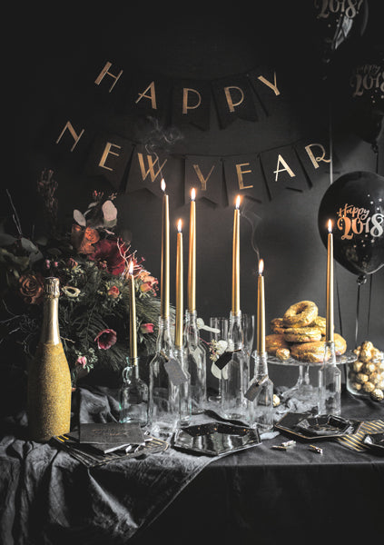 Taper Candles Metallic Gold - SDMET-019