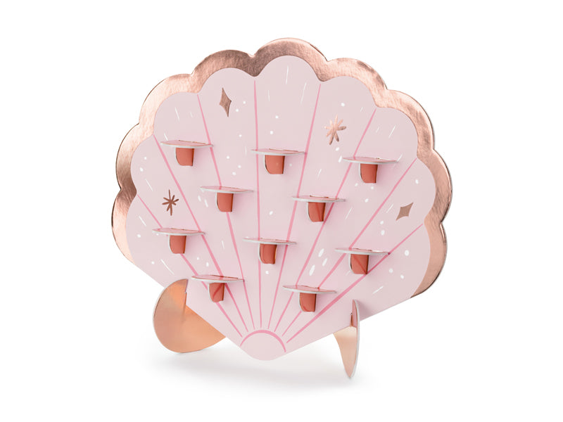 Shot wall Seashell, 16.9x15.0in, pink