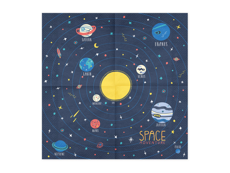 Napkins Space Party, 13.0x13in