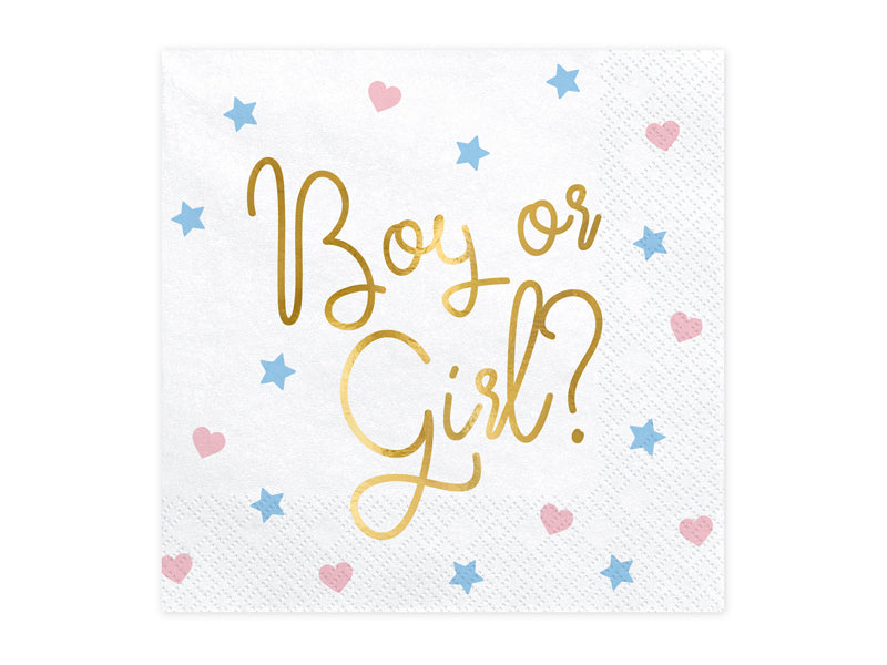 Napkins "Boy or Girl" - SP33-78