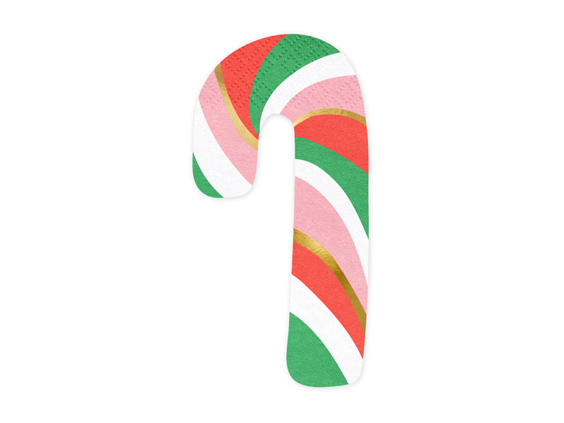 Napkins Candy Cane Mix - SPK18