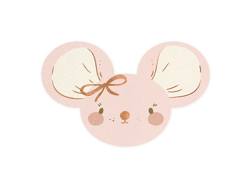 Napkins Mouse Light Pink - SPK26