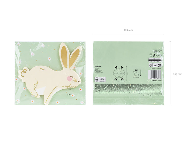 Napkins Bunny Mix - SPK30